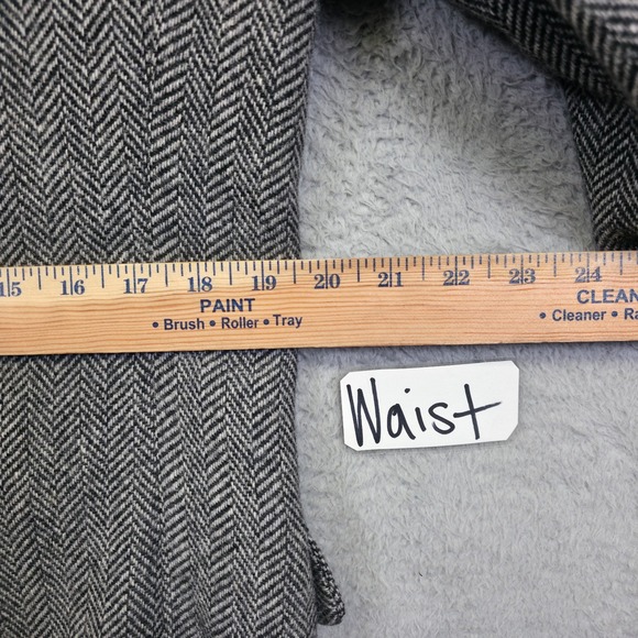 Vintage Foxx Sports Coat Mens 40 Wool Tweed Herringbone Blazer Preppy Academia - Picture 6 of 16